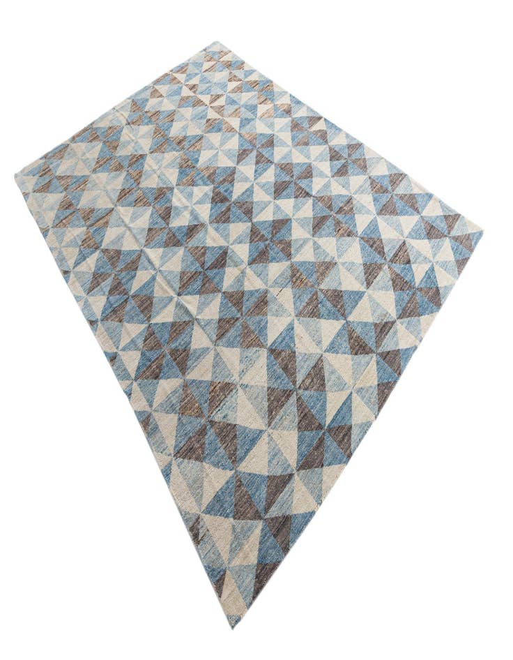 Detail image of  8' 9 x 11' 10  Hand Knotted Moroccan Wool Rug