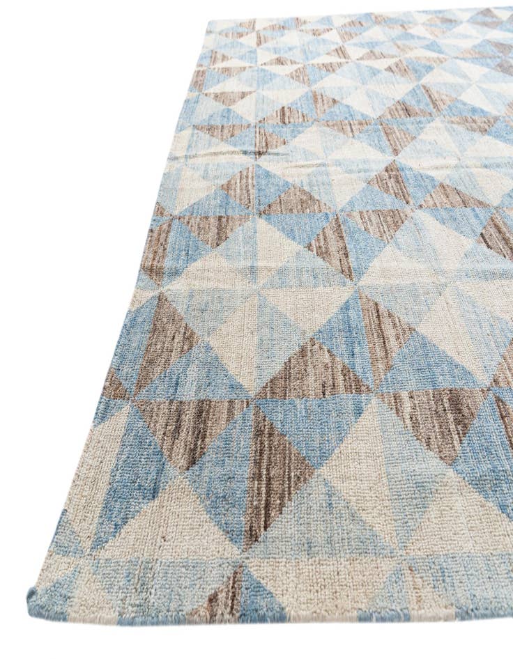 Detail image of  8' 9 x 11' 10  Hand Knotted Moroccan Wool Rug