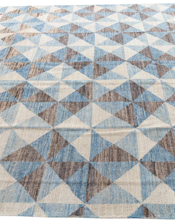 Detail image of  8' 9 x 11' 10  Hand Knotted Moroccan Wool Rug