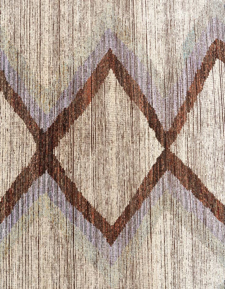 Detail image of  9' 5 x 12' 4  Hand Knotted Moroccan Wool Rug