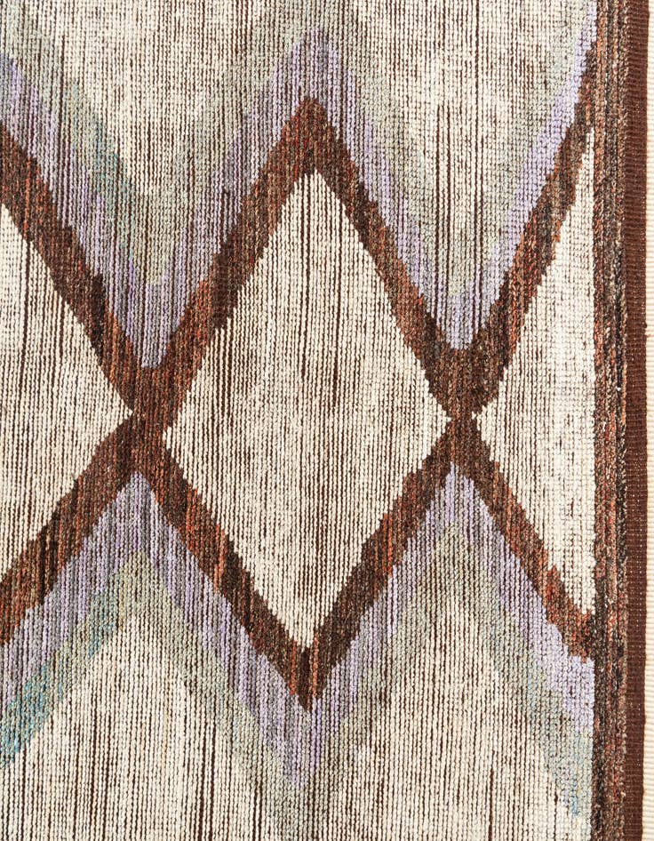 Detail image of  9' 5 x 12' 4  Hand Knotted Moroccan Wool Rug