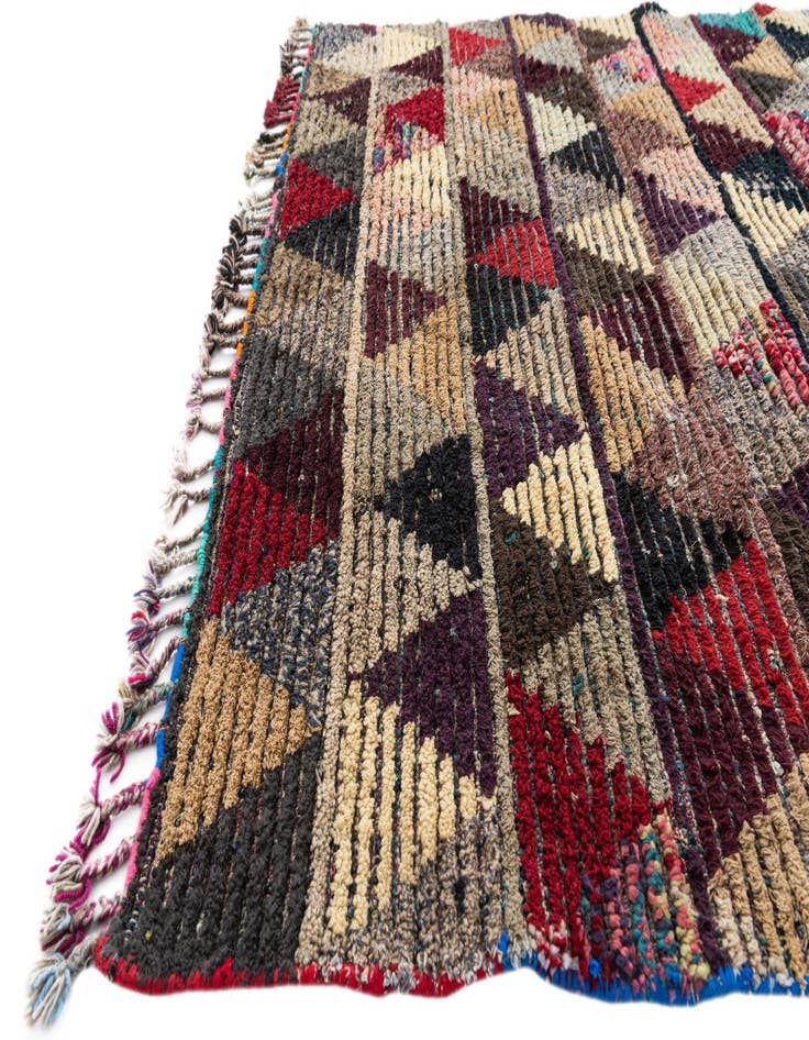 Detail image of  5' x 8' 5  Hand Knotted Moroccan Wool Rug