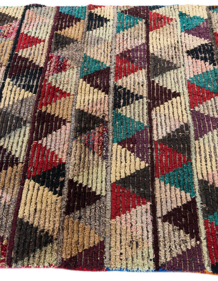 Detail image of  5' x 8' 5  Hand Knotted Moroccan Wool Rug