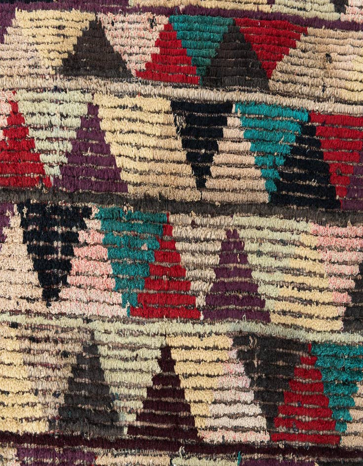 Detail image of  5' x 8' 5  Hand Knotted Moroccan Wool Rug
