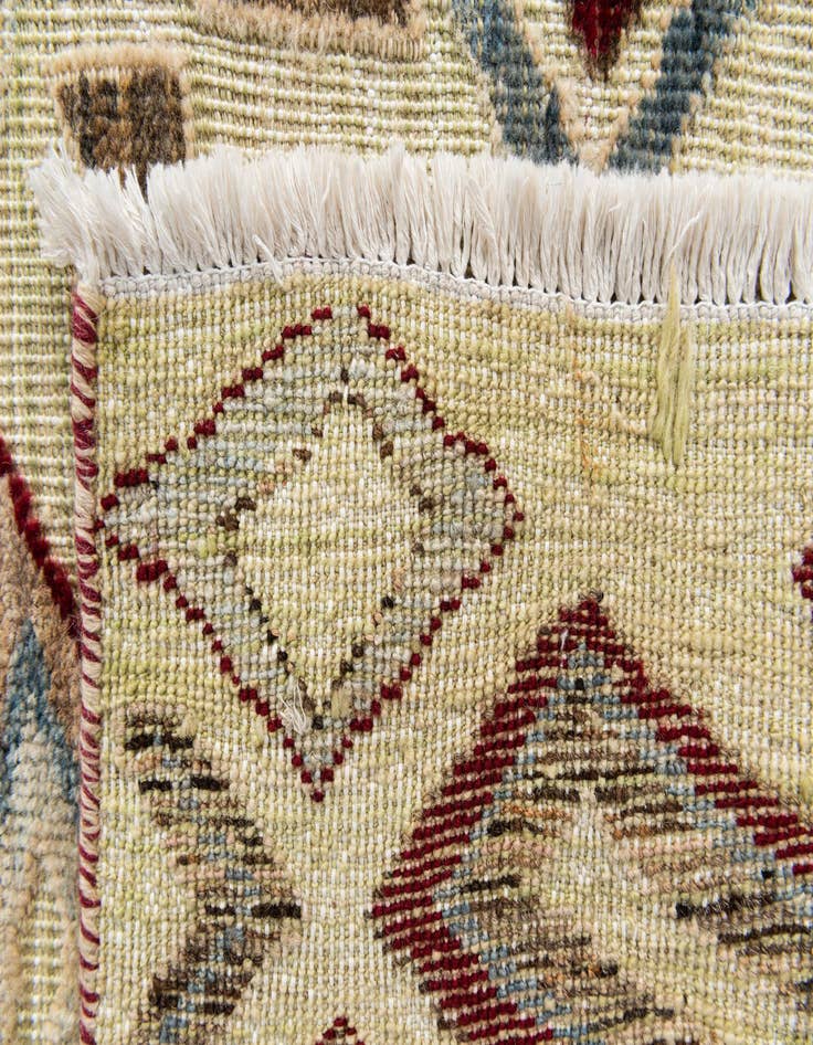 Detail image of  9' x 12' 2  Hand Knotted Moroccan Wool Rug