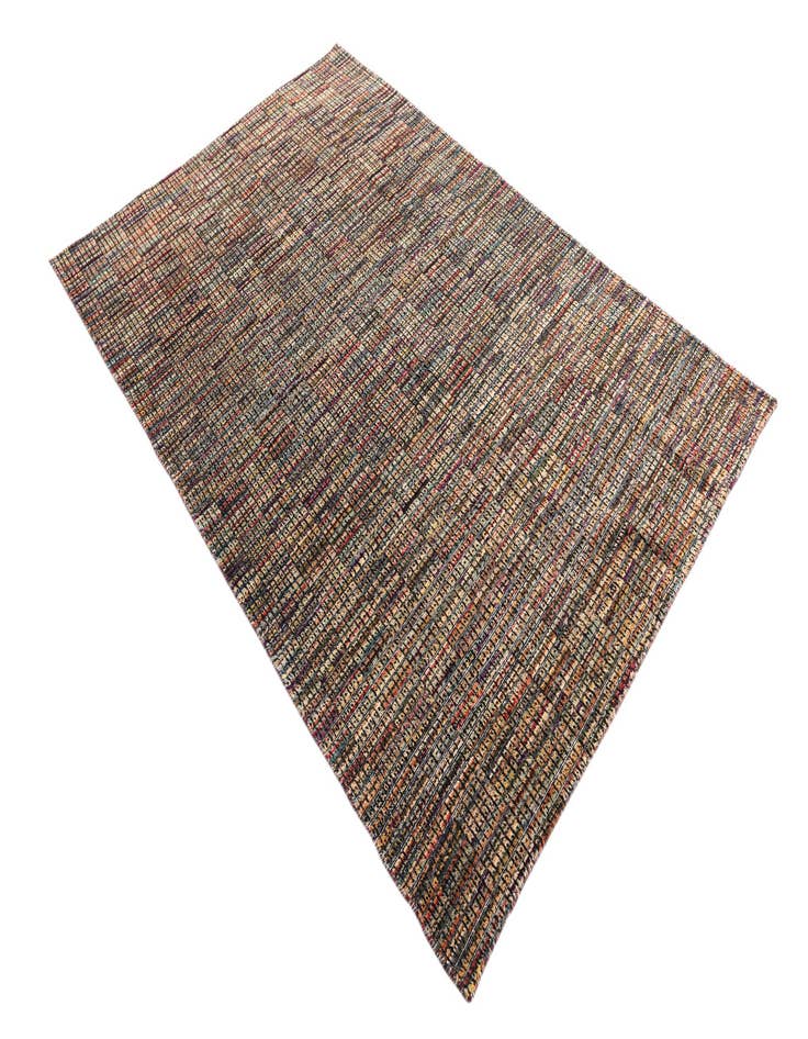 Detail image of  5' 4 x 7' 10  Hand Knotted Moroccan Wool Rug