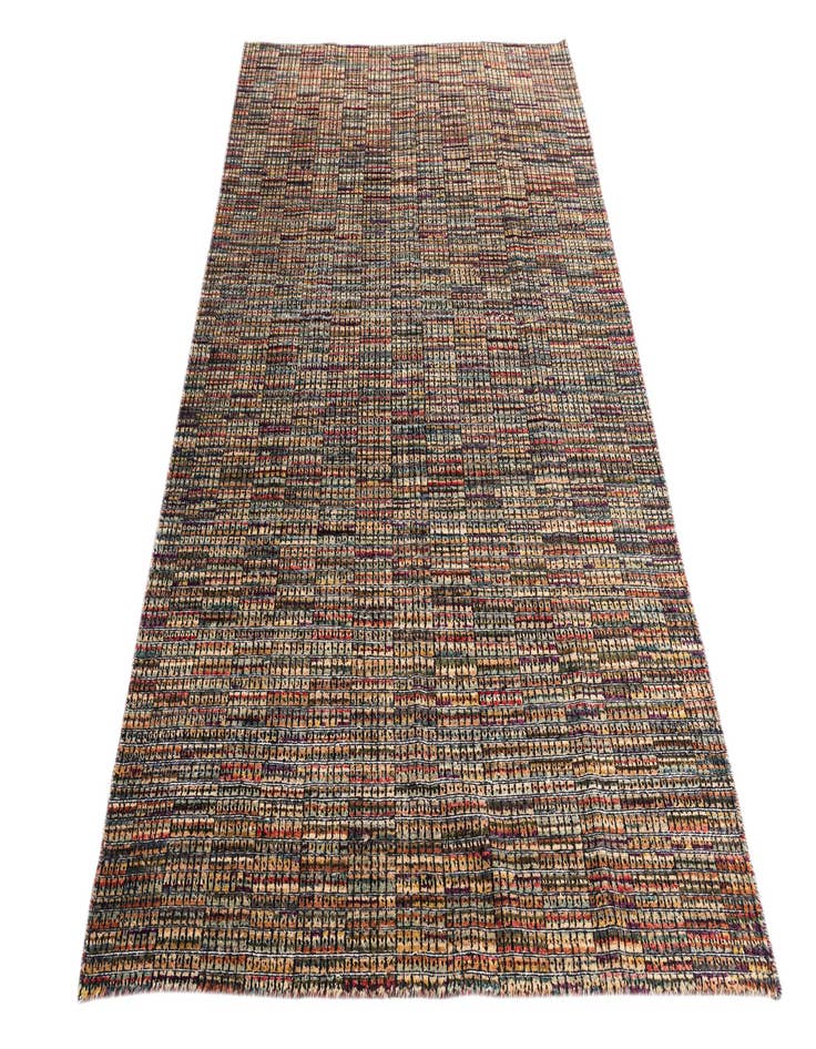 Detail image of  5' 4 x 7' 10  Hand Knotted Moroccan Wool Rug