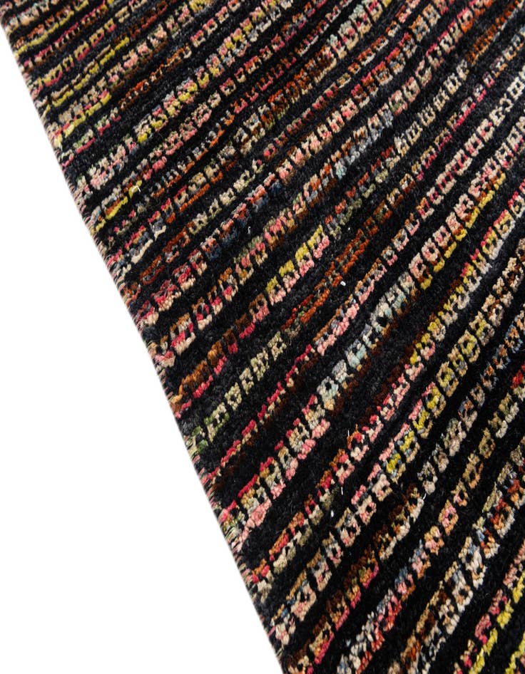 Detail image of  5' 2 x 7' 3  Hand Knotted Moroccan Wool Rug