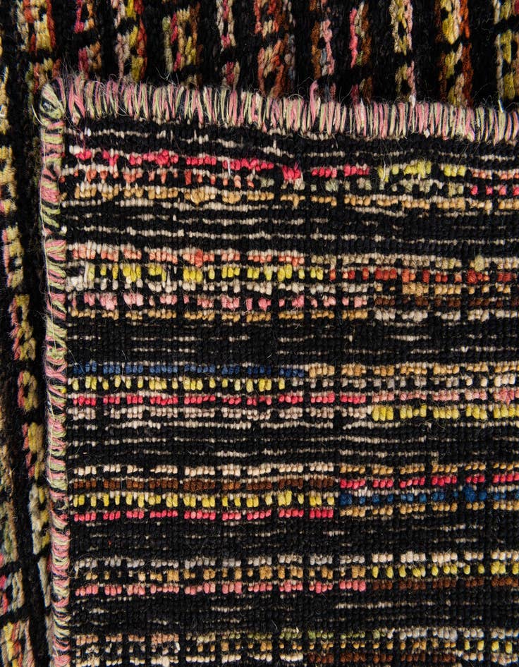 Detail image of  5' 2 x 7' 3  Hand Knotted Moroccan Wool Rug