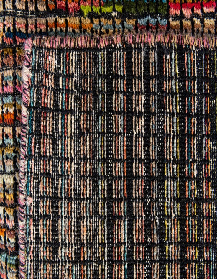 Detail image of  6' 10 x 9' 10  Hand Knotted Moroccan Wool Rug