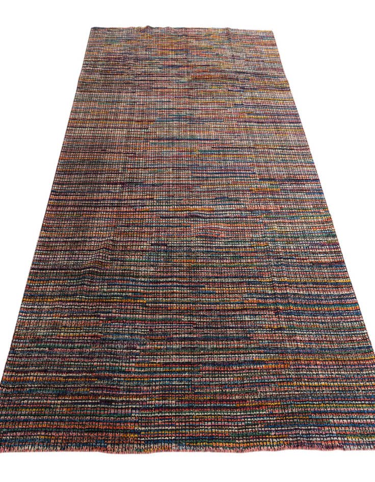 Detail image of  7' 10 x 9' 10  Hand Knotted Moroccan Wool Rug