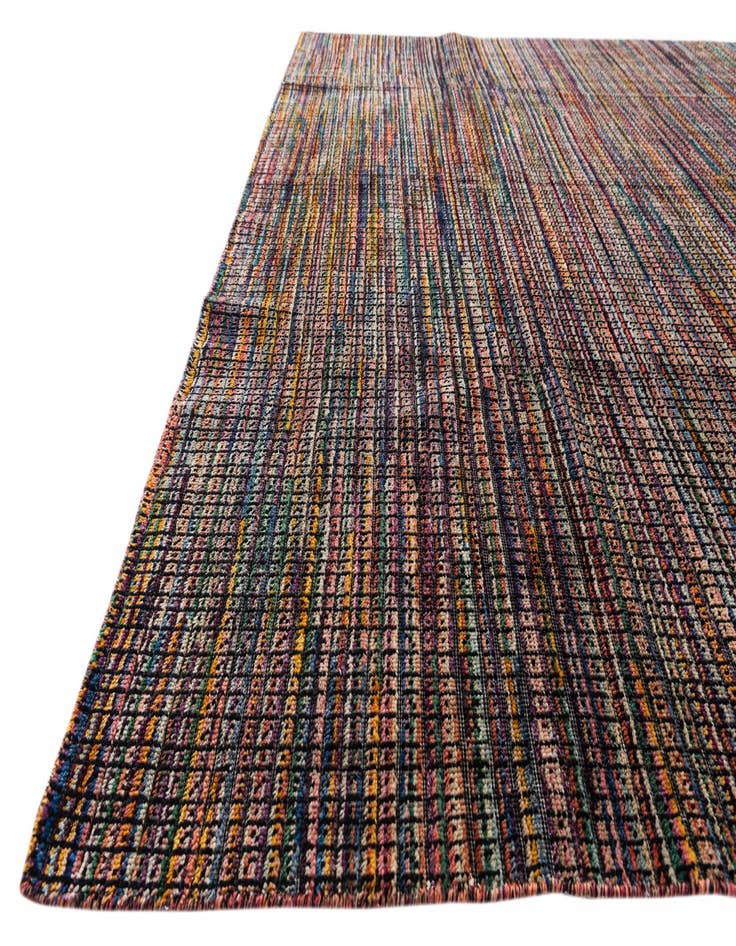 Detail image of  7' 10 x 9' 10  Hand Knotted Moroccan Wool Rug