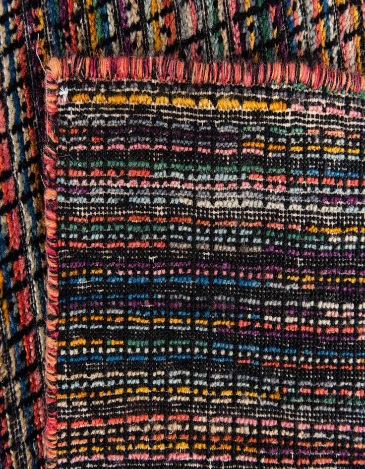 Detail image of  7' 10 x 9' 10  Hand Knotted Moroccan Wool Rug