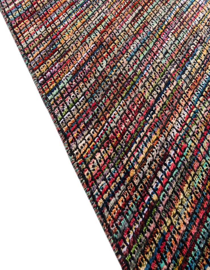 Detail image of  7' 9 x 10' 2  Hand Knotted Moroccan Wool Rug