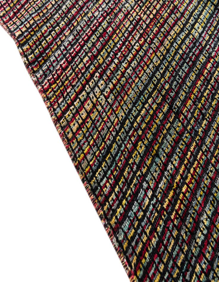 Detail image of  7' 9 x 10' 6  Hand Knotted Moroccan Wool Rug