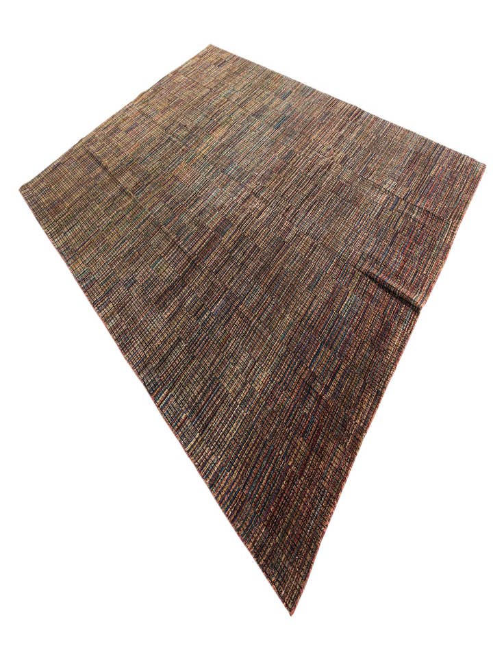 Detail image of  8' 10 x 11' 10  Hand Knotted Moroccan Wool Rug