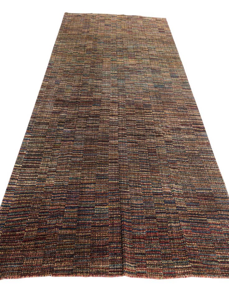 Detail image of  8' 10 x 11' 10  Hand Knotted Moroccan Wool Rug