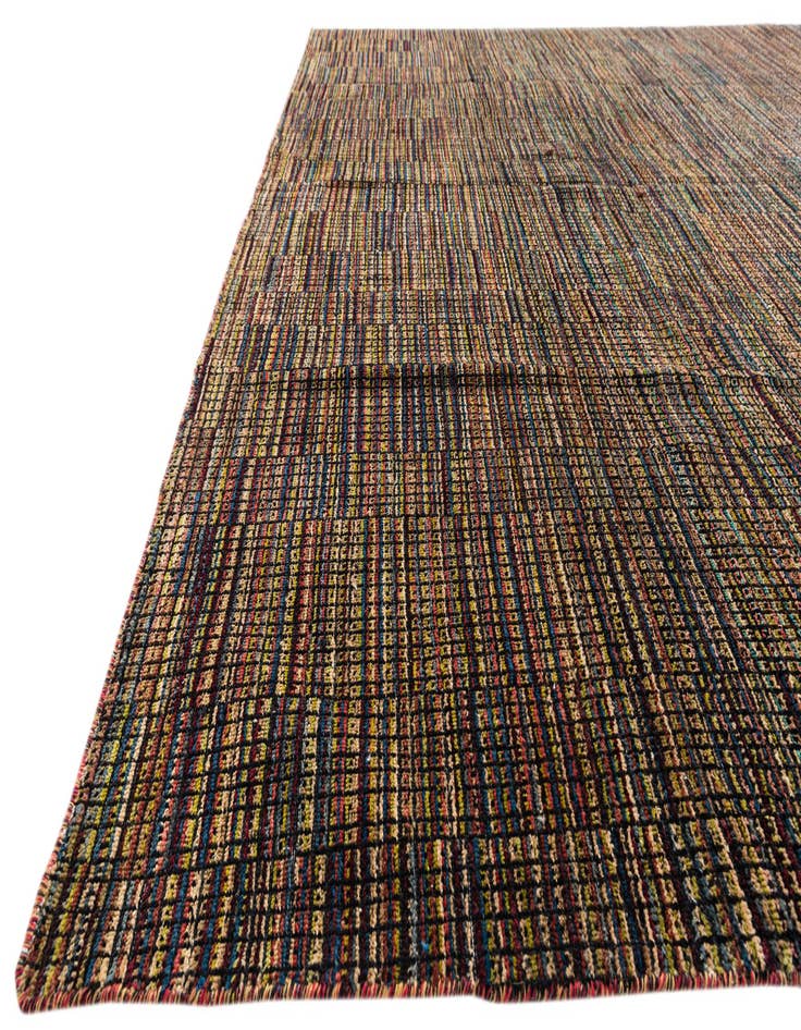 Detail image of  8' 10 x 11' 10  Hand Knotted Moroccan Wool Rug