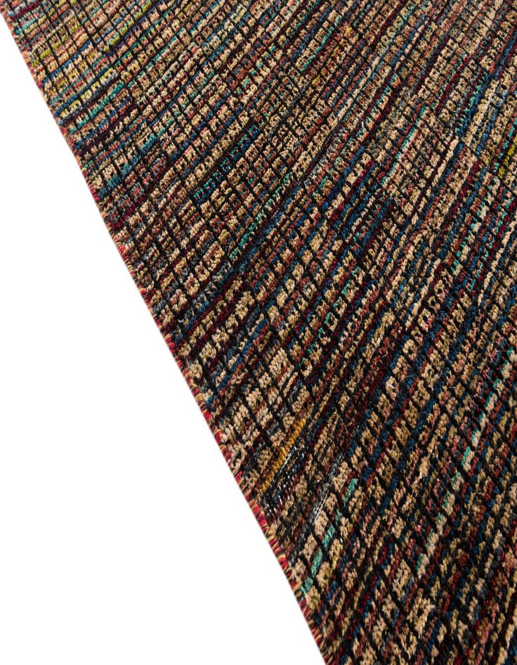 Detail image of  8' 10 x 11' 10  Hand Knotted Moroccan Wool Rug