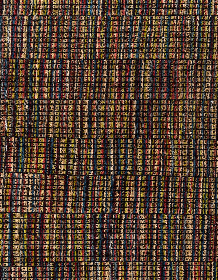 Detail image of  8' 10 x 11' 10  Hand Knotted Moroccan Wool Rug