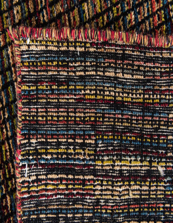 Detail image of  8' 10 x 11' 10  Hand Knotted Moroccan Wool Rug