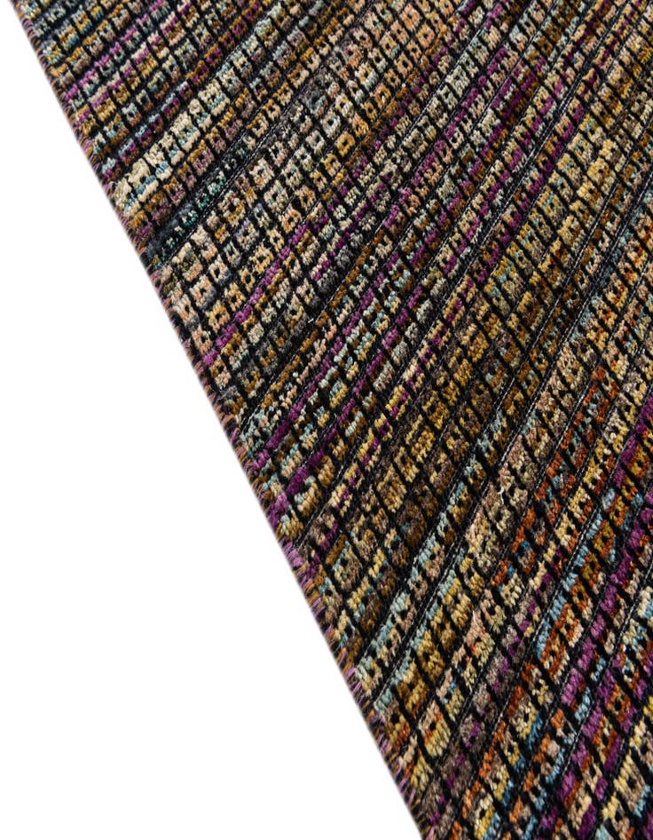 Detail image of  7' 8 x 9' 10  Hand Knotted Moroccan Wool Rug