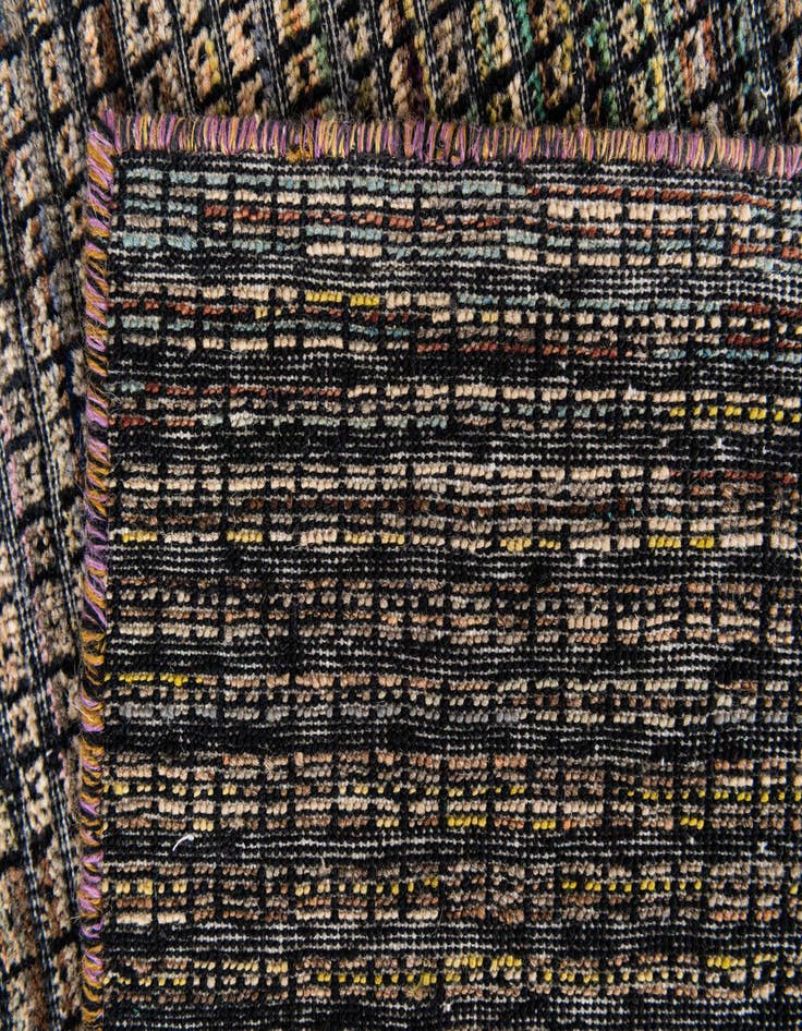 Detail image of  7' 8 x 9' 10  Hand Knotted Moroccan Wool Rug