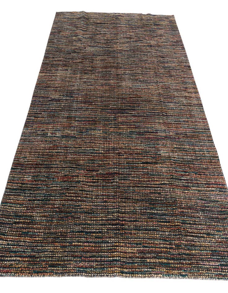 Detail image of  8' x 9'  Hand Knotted Moroccan Wool Rug