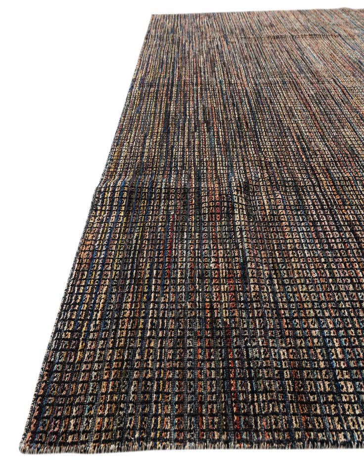 Detail image of  8' x 9'  Hand Knotted Moroccan Wool Rug