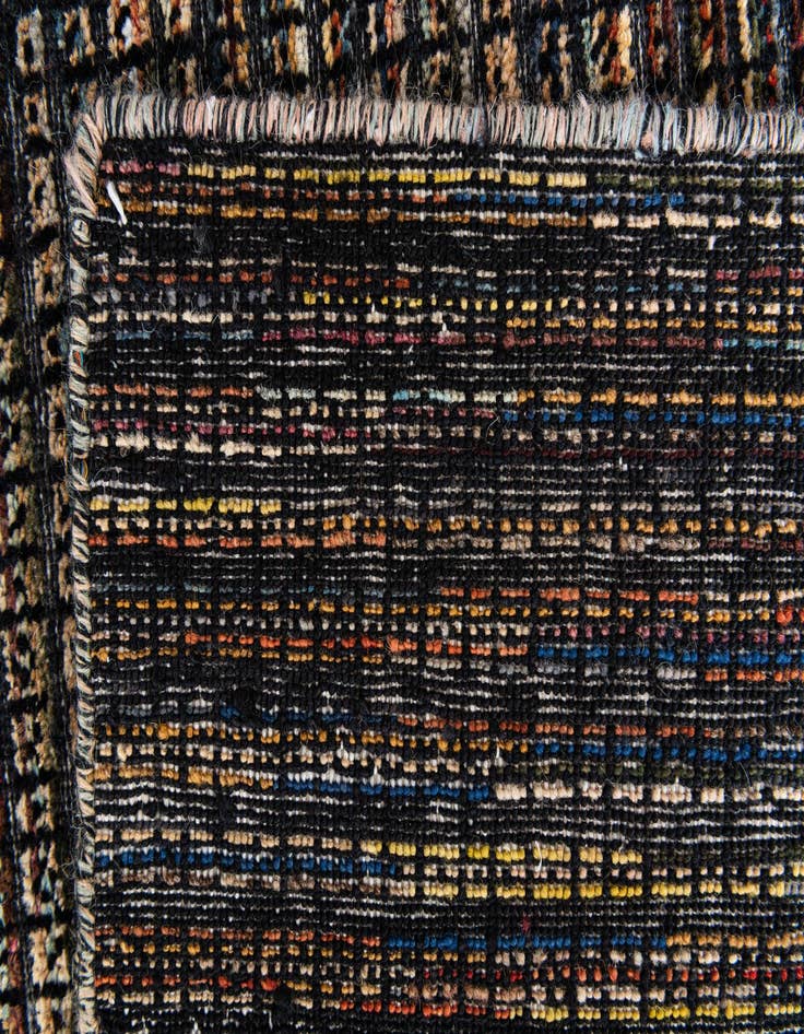 Detail image of  8' x 9'  Hand Knotted Moroccan Wool Rug