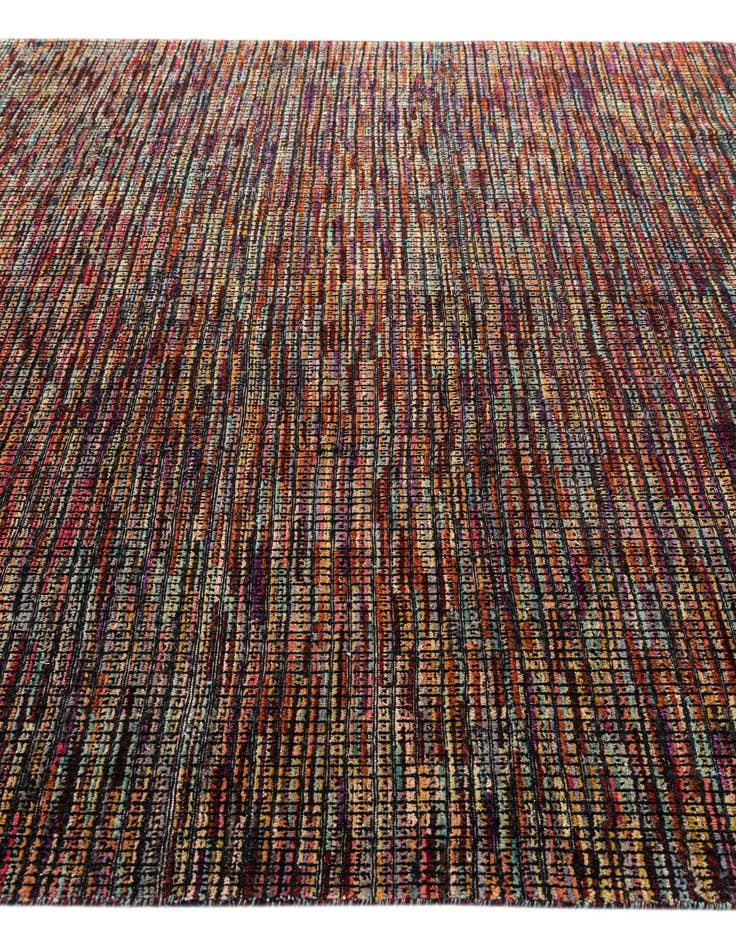 Detail image of  7' 10 x 10' 4  Hand Knotted Moroccan Wool Rug