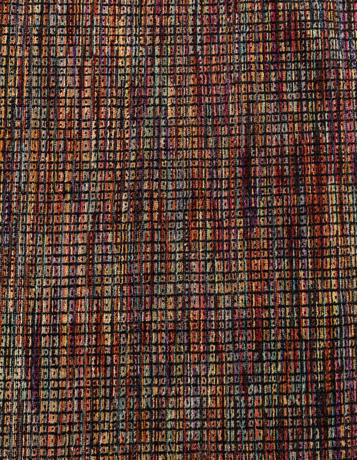 Detail image of  7' 10 x 10' 4  Hand Knotted Moroccan Wool Rug