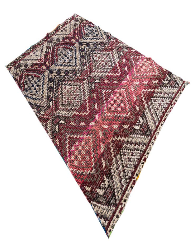 Detail image of  5' x 7' 8  Hand Knotted Moroccan Wool Rug