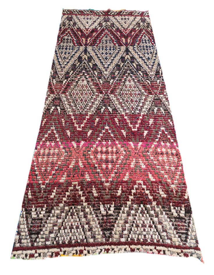 Detail image of  5' x 7' 8  Hand Knotted Moroccan Wool Rug