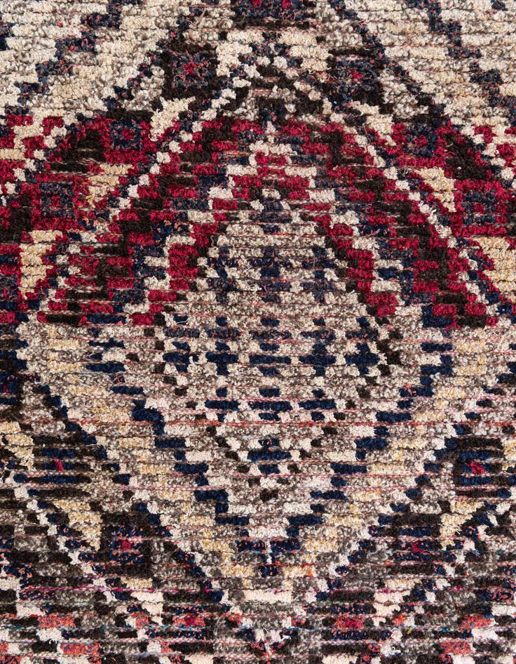 Detail image of  5' x 7' 8  Hand Knotted Moroccan Wool Rug