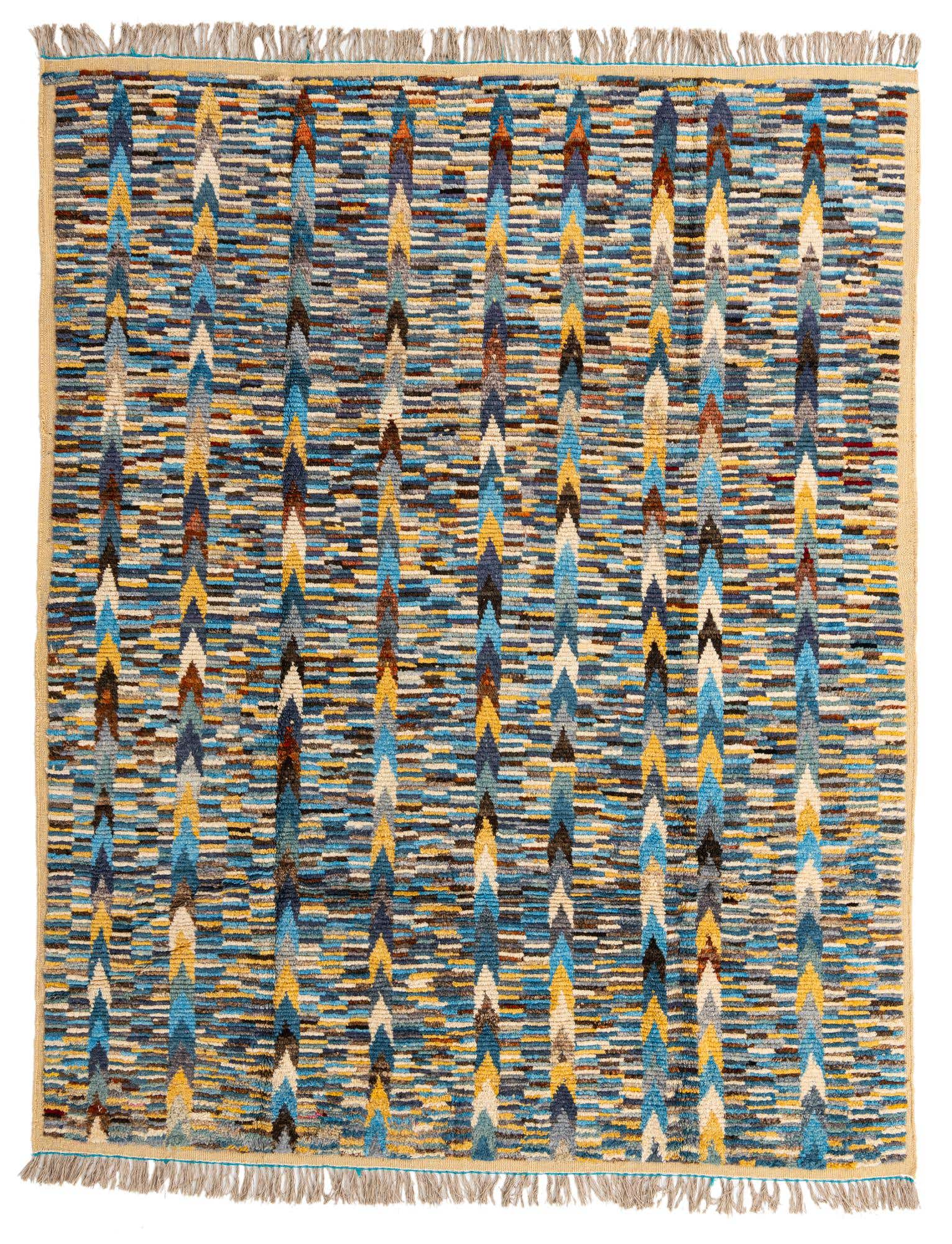 Primary image 8' 3 x 10' 5 Hand Knotted Moroccan Wool Rug