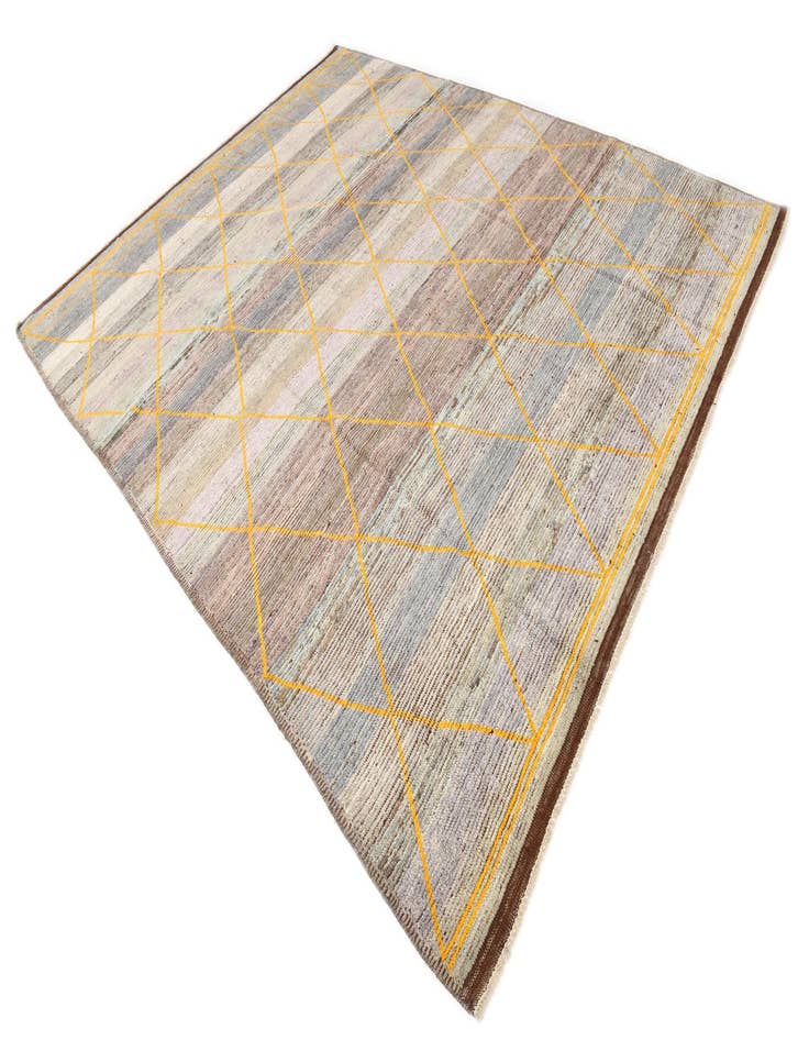 Detail image of  8' 3 x 10' 3  Hand Knotted Moroccan Wool Rug