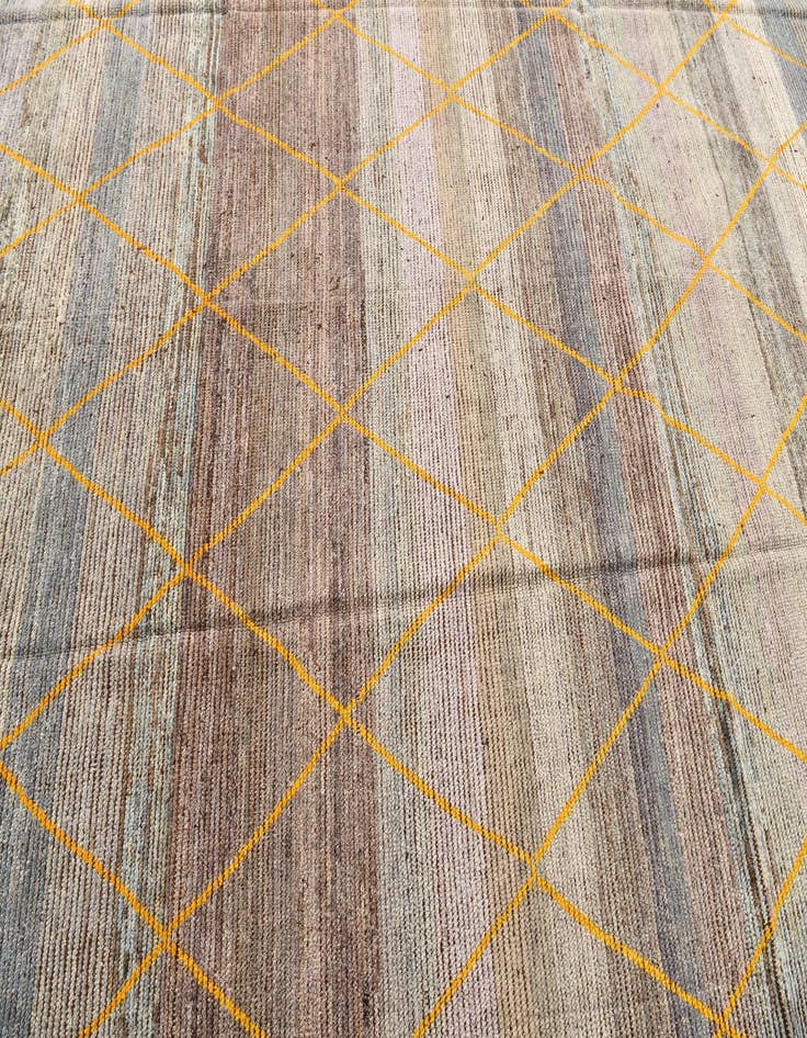 Detail image of  8' 3 x 10' 3  Hand Knotted Moroccan Wool Rug