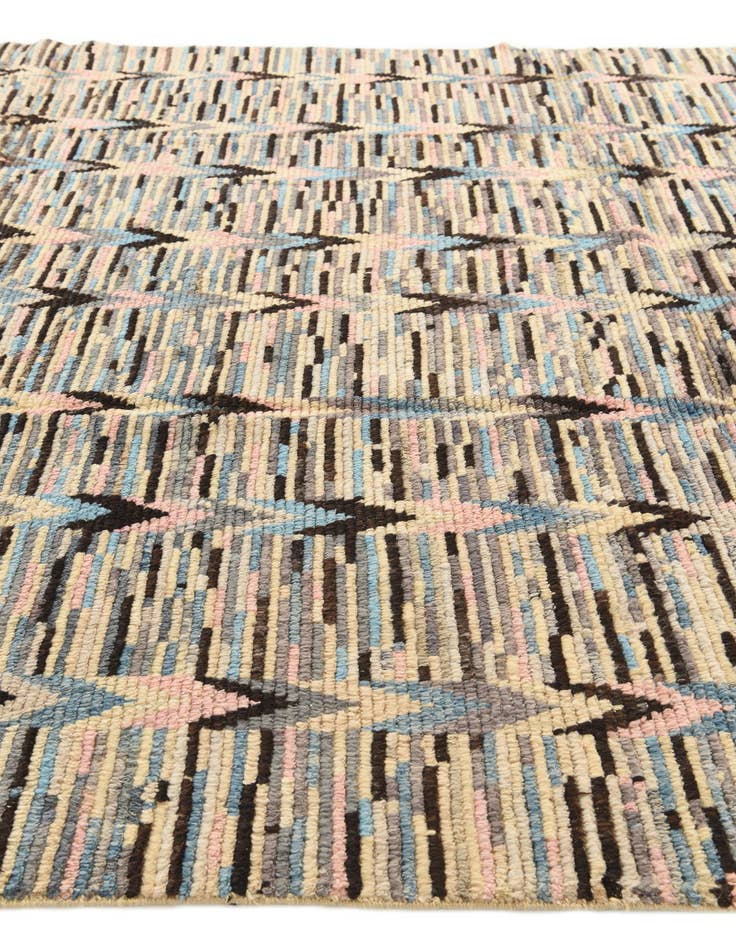 Detail image of  8' 9 x 10' 5  Hand Knotted Moroccan Wool Rug