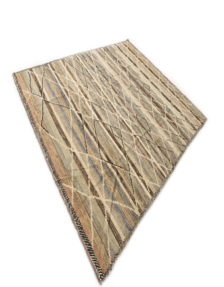 Detail image of 7' 10 x 10' 1 Hand Knotted Moroccan Wool Rug