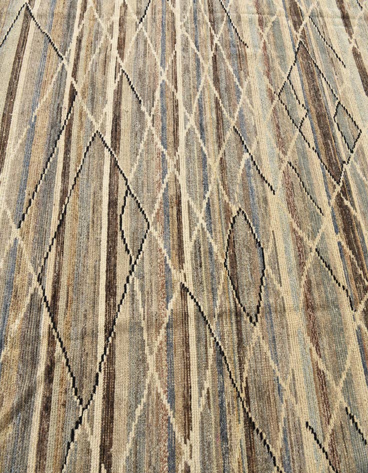 Detail image of 7' 10 x 10' 1 Hand Knotted Moroccan Wool Rug