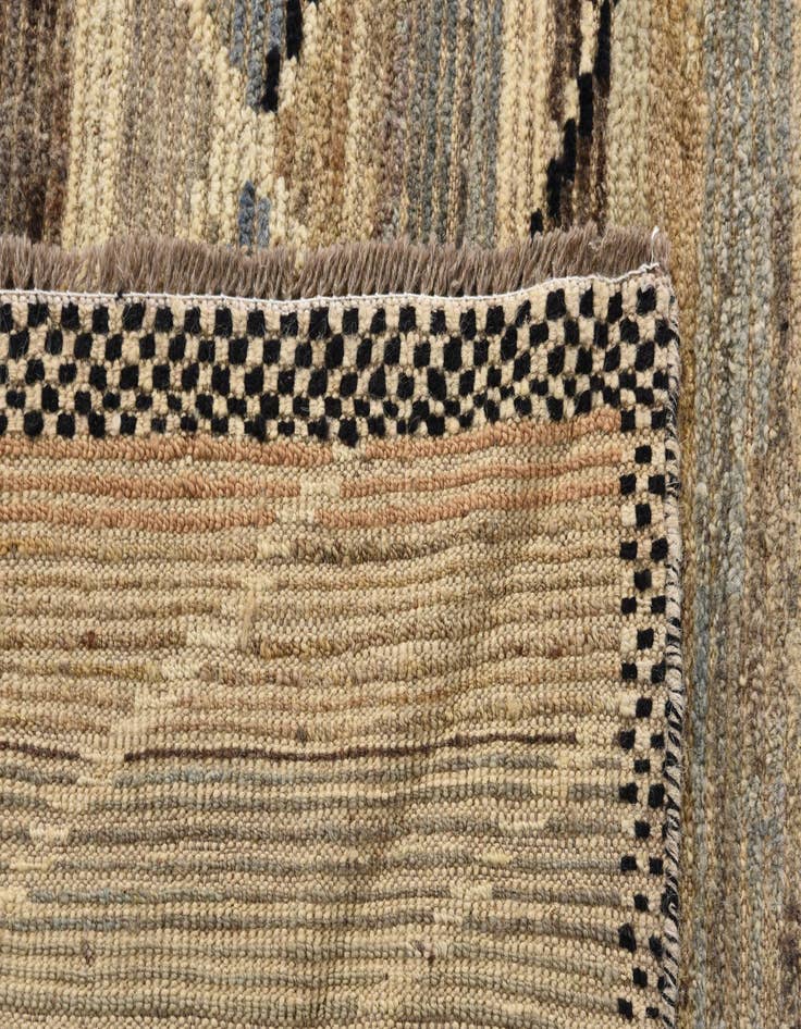 Detail image of 7' 10 x 10' 1 Hand Knotted Moroccan Wool Rug