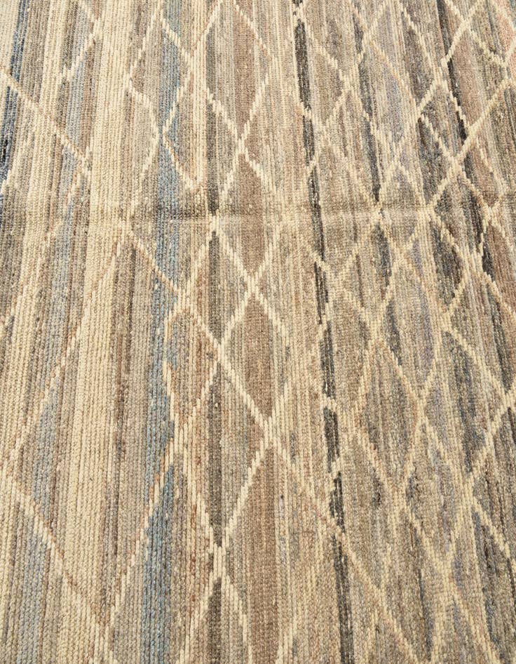 Detail image of  6' x 9' 4  Hand Knotted Moroccan Wool Rug