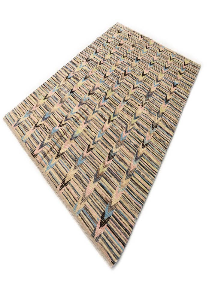 Detail image of  6' 7 x 9' 4  Hand Knotted Moroccan Wool Rug