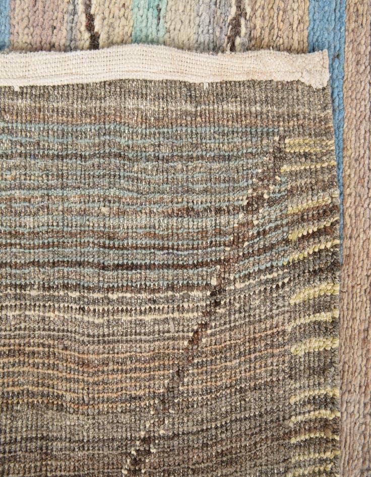 Detail image of  9' 2 x 11' 9  Hand Knotted Moroccan Wool Rug