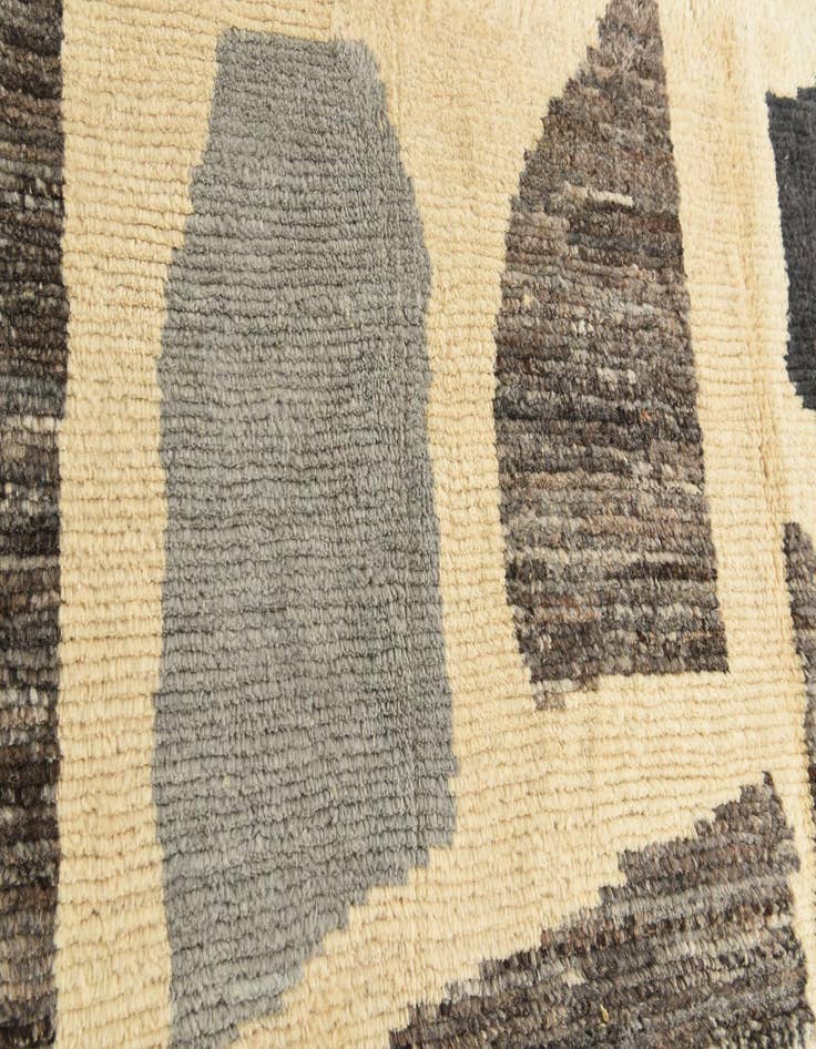 Detail image of  8' 4 x 10' 3  Hand Knotted Moroccan Wool Rug