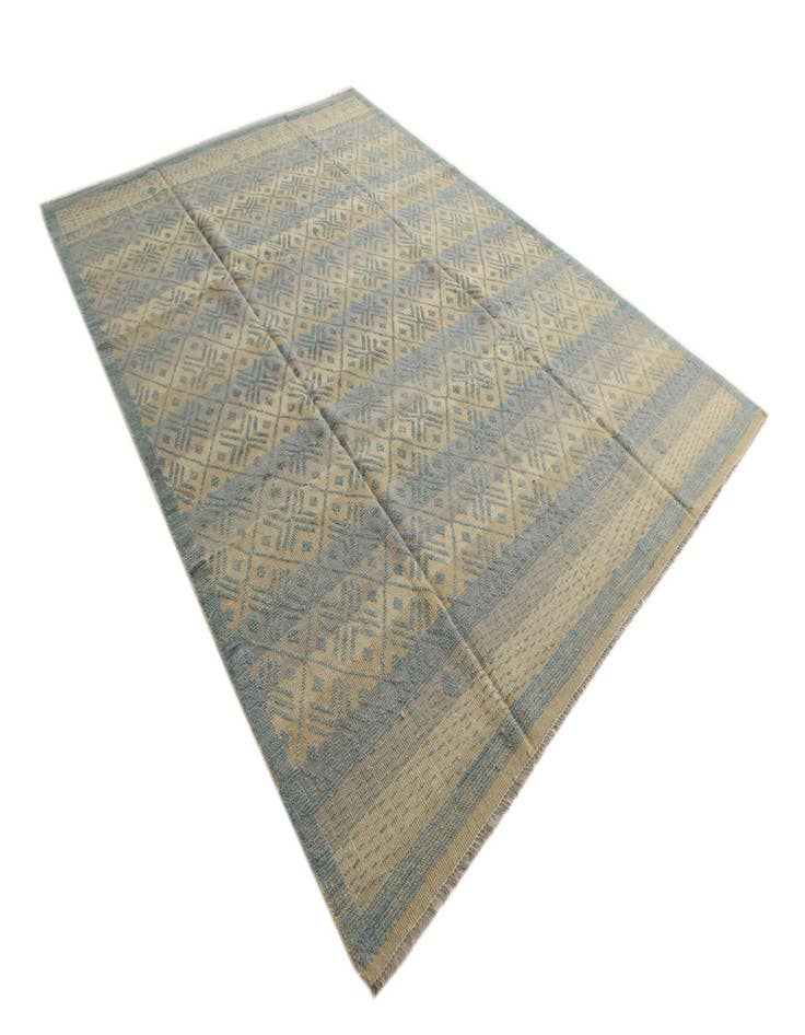 Detail image of  9' x 12' 4  Hand Knotted Moroccan Wool Rug