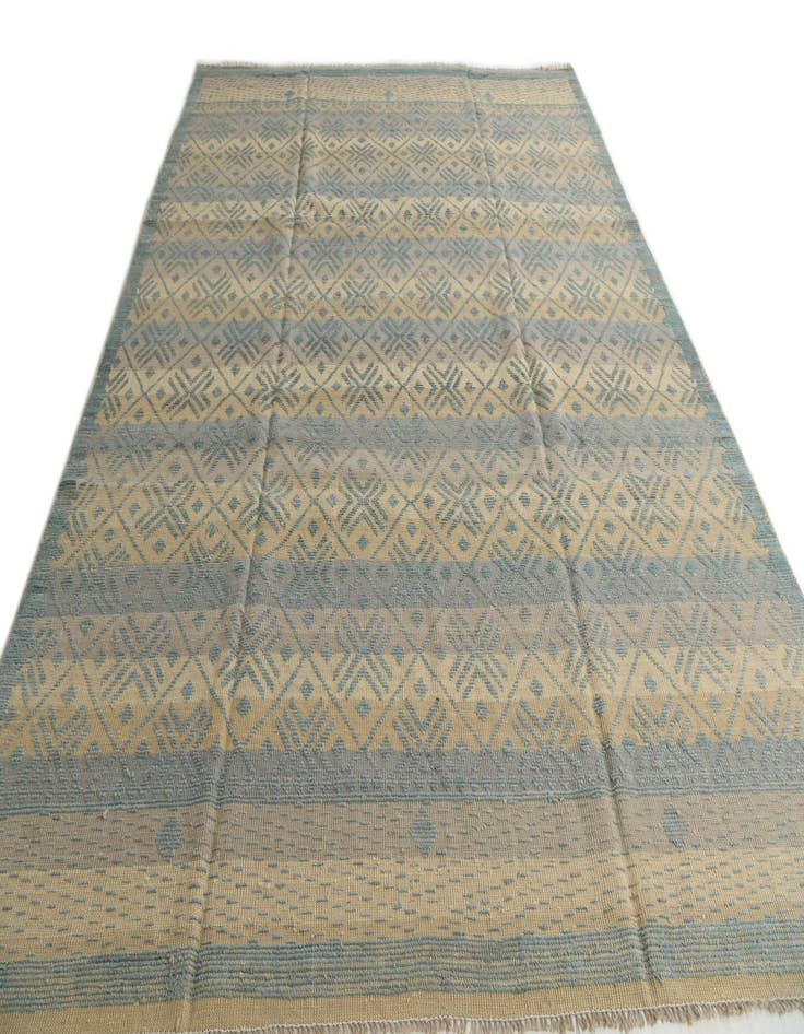 Detail image of  9' x 12' 4  Hand Knotted Moroccan Wool Rug