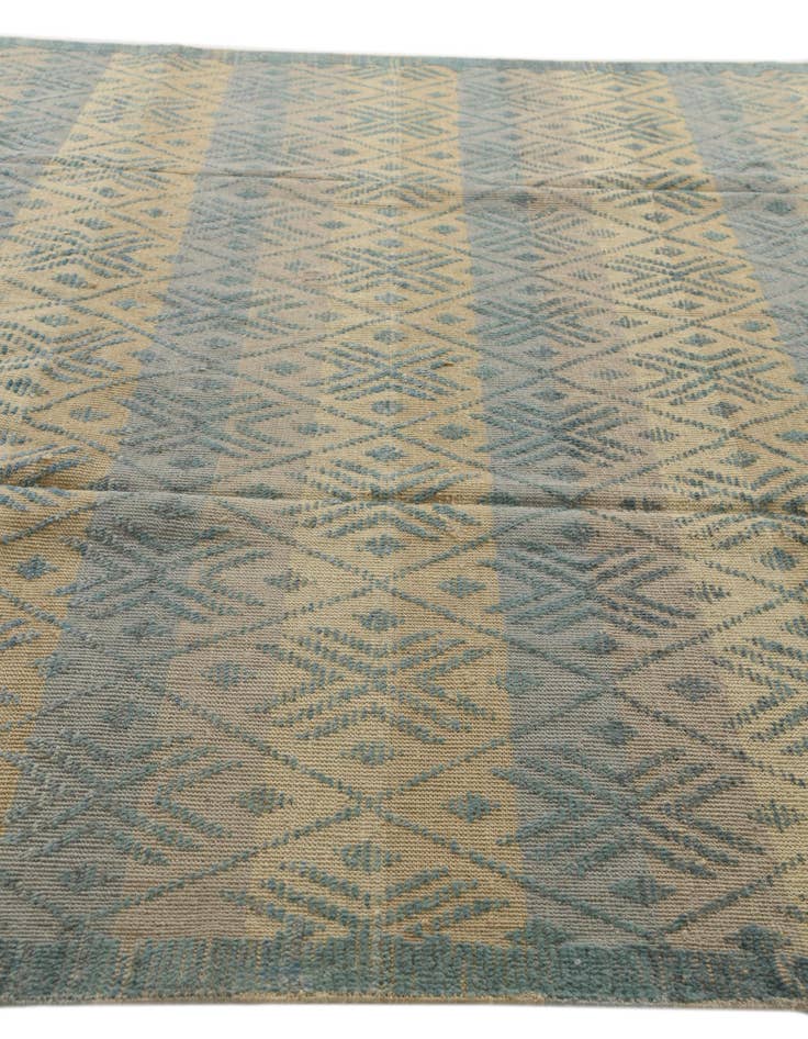 Detail image of  9' x 12' 4  Hand Knotted Moroccan Wool Rug