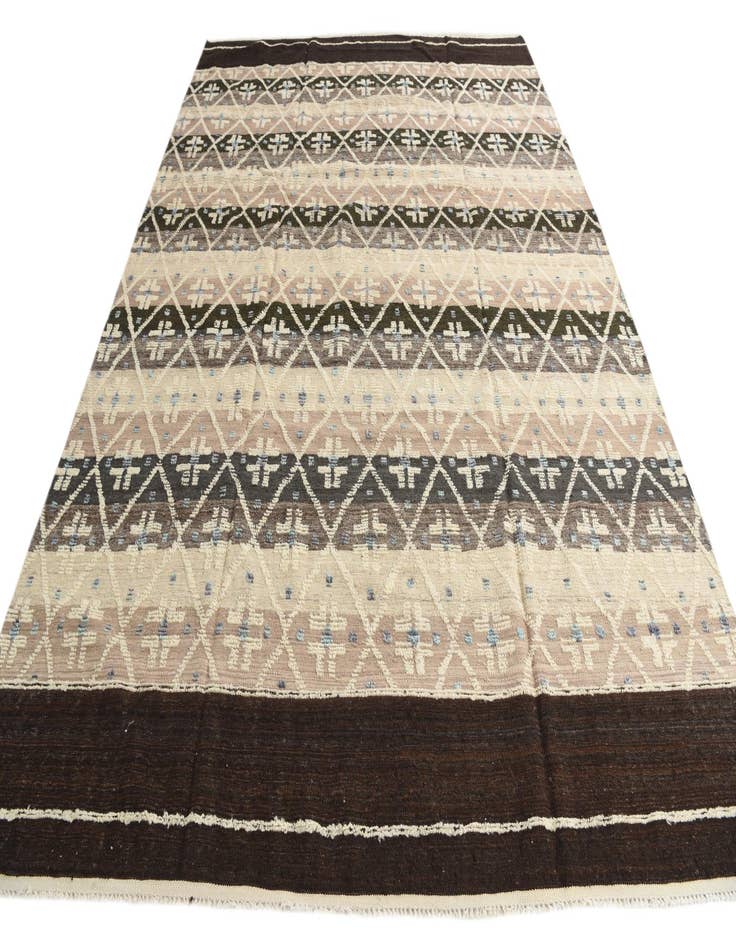 Detail image of  8' 10 x 12' 4  Hand Knotted Moroccan Wool Rug